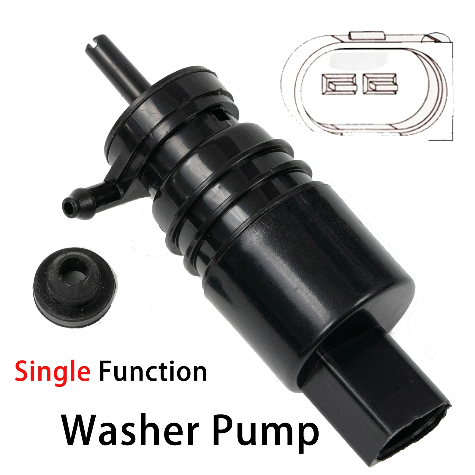 Front Windscreen Wiper Washer Pump Motor For BMW 1 3 5 6 7 Series M6 M5 M3 E90 E91 E92 E93 F30 2004 2005 2006 2007 2008