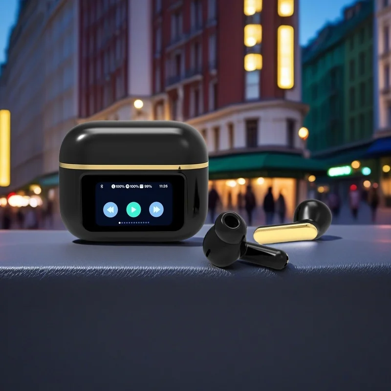TWS True Wireless Stereo Headset Touch Contro With Charging Case Wireless Earphones In-ear Smart Earbuds With Microphone 5