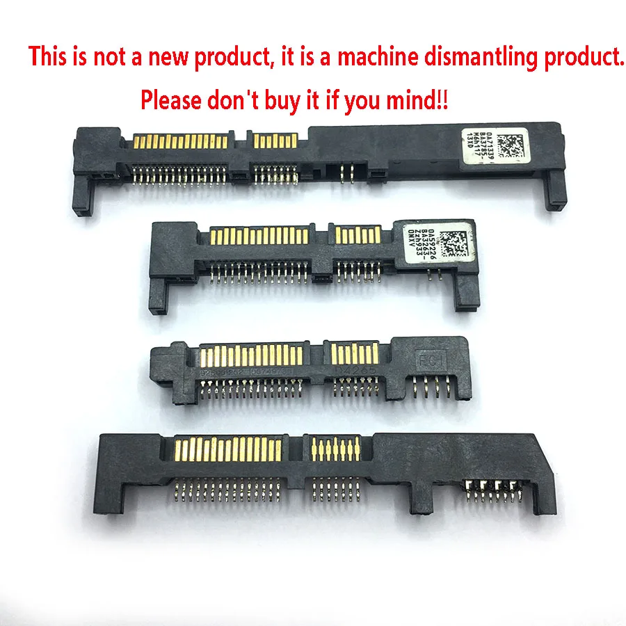 

1PCS SATA Connector Plug 4p+22p SSD HDD Adapters Connectors 4pin+7pin+15pin 26p For Seagate hard disk Hitachi HDD