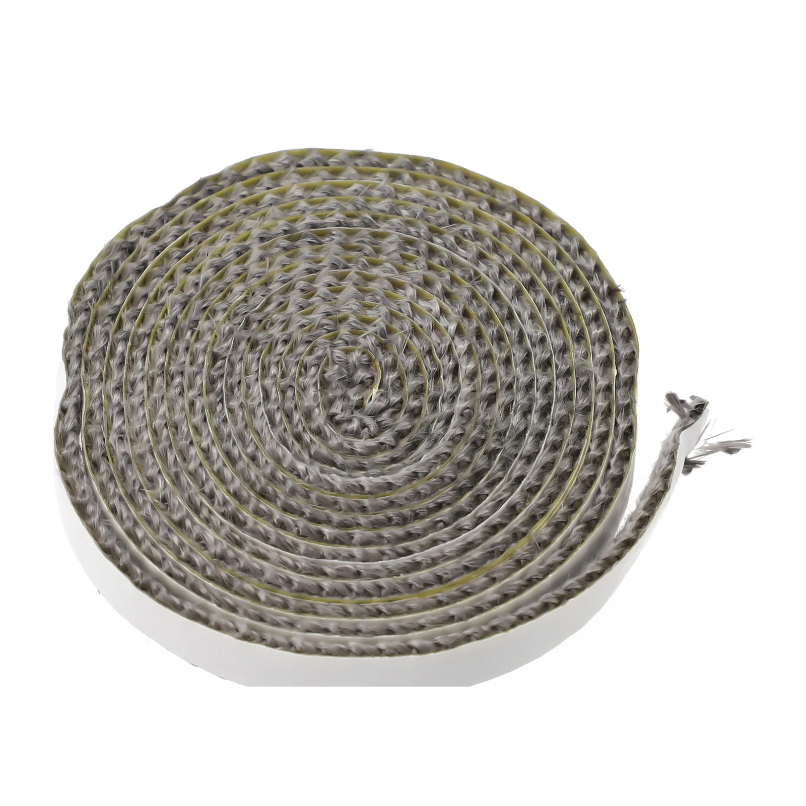 Black Flat Stove Rope Self-Adhesive Glass Seal Fireplace Rope 2x10/15mm Furnace Kiln Oven Door Seals Bulbs For Tadpole Seals