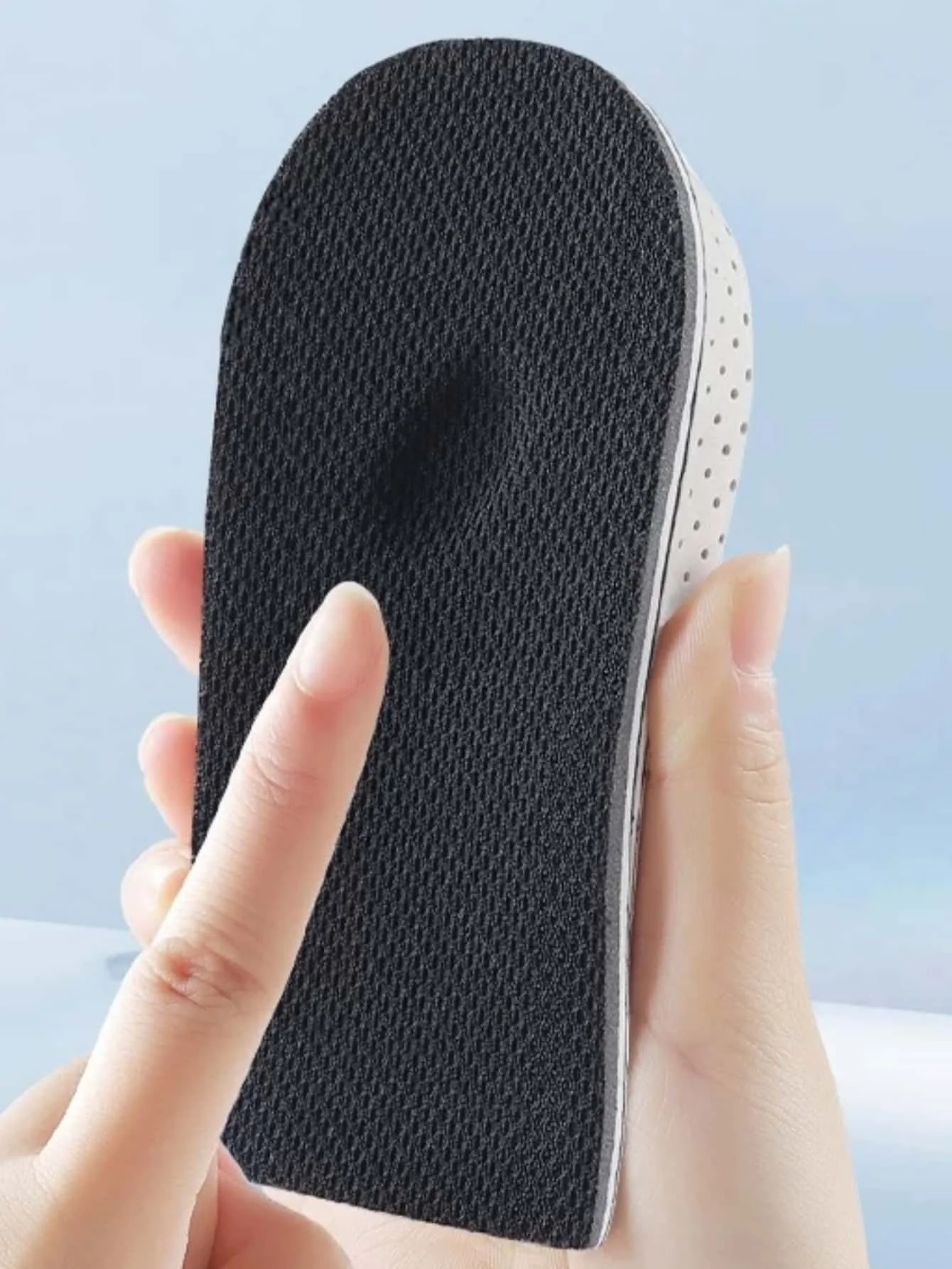 Invisible Height Increase Insoles EVA Memory Foam Men Women Shoe Insole Heel Lifting 2 3 4CM Taller Cushion Heighten Shoe Pad