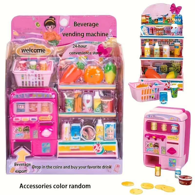 Interactive Pretend Play Cash Register and Pet Care Playset