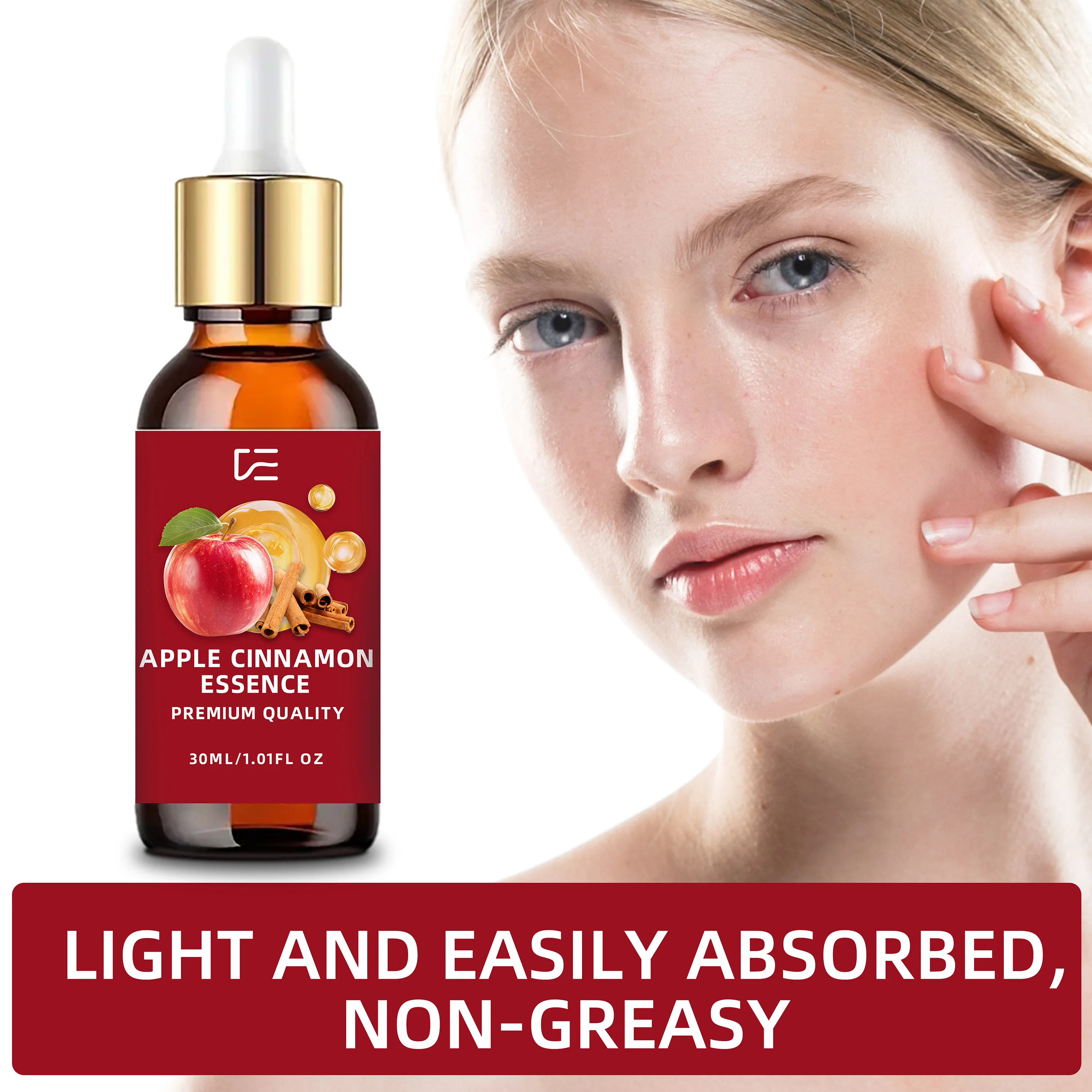 Apple Cinnamon Hydrating & Firming Essence - Daily Skincare Essential