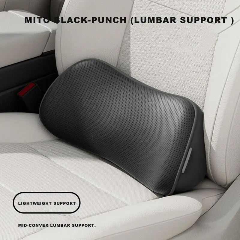 Car Seat Pillow Car Lumbar Support Pillow Waist Protection Cushion Breathable Ergonomic Back Pillow for Chair Chair Back Support
