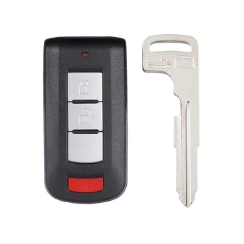 Chiave remota intelligente per auto Chip per Mitsubishi - XNRKEY Aftermarket Car Smart Remote Car Key ID47 Chip 315 433Mhz per Mitsubishi Montero L200