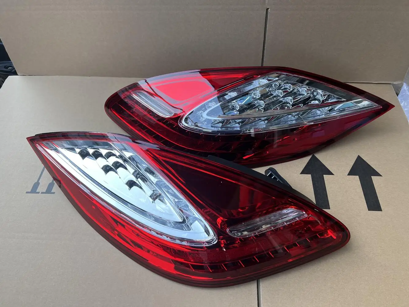 Led Tail Light Assembly For Porsche Panamera Turn Signal Brake Driving