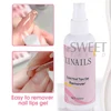 100ml False Nail Tips Solid Adhesives Gel Remover Nail Liquid Easy To Soften Remover Press On Nails Gel Fake Tips Remover Tools 4