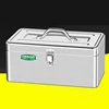 Stainless Steel Large Capacity Tool box Industrial Grade Heavy-duty Thickened Metal Iron Box Household Hardware Storage tool Box 4