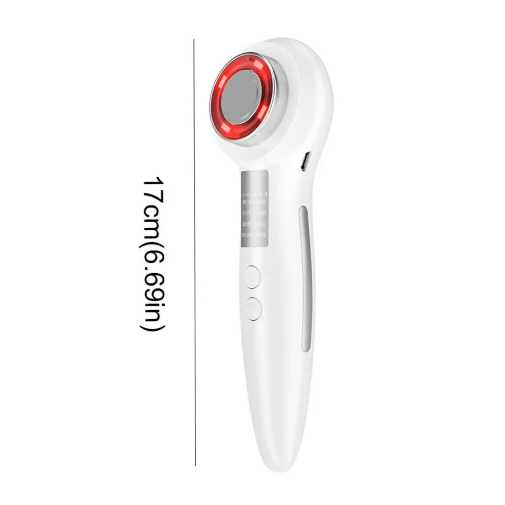 Multifunctional 2 in 1 Facial Massager LED Hand Held Face Beauty Device Rechargeable Facial Lifting Massager Face Spa