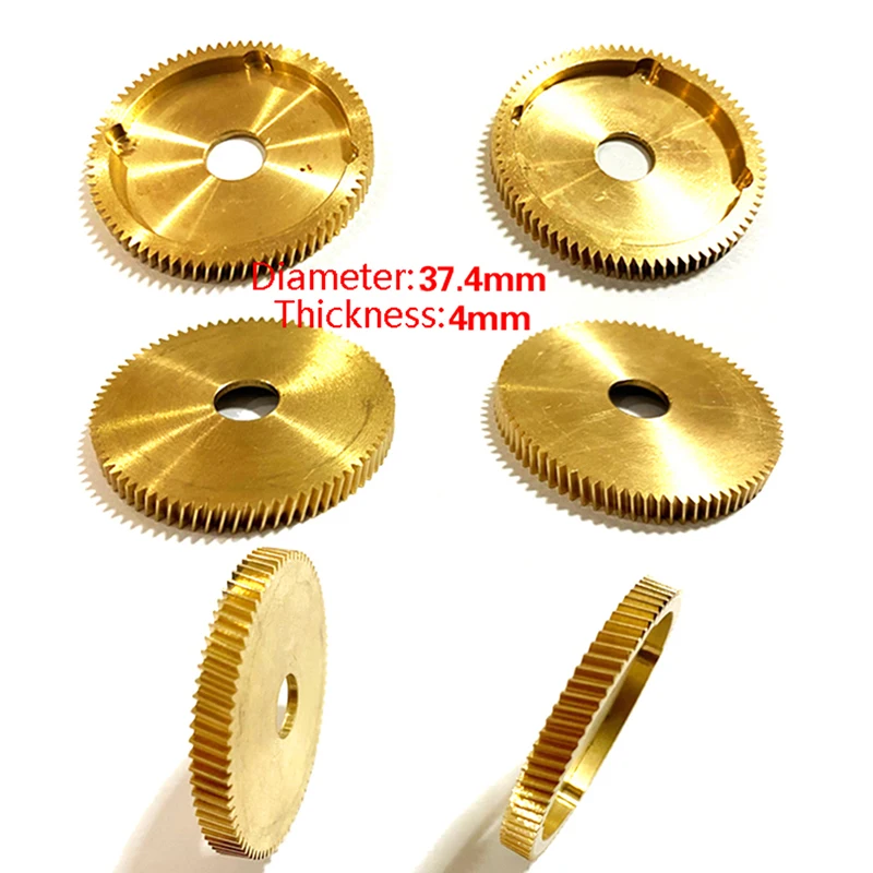 Bait Casting Fishing Reel Copper Drive and Pinion Clutch Gear DIY Spare Parts Repair Brass Gear for Fishing