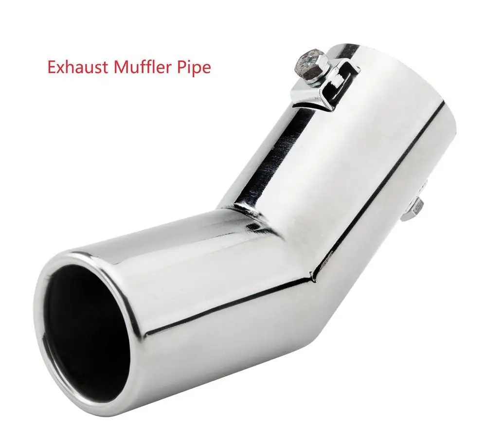 51mm Universal Exhaust System End Pipe Stainless Steel Car exhaust
