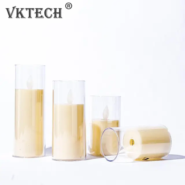 Láng Nélküli Villogó Led -Gyertyák Világos Tealight Akkumulátoros Gyertyák Lámpa Elektronikus Fogadalmi Esküvői Otthoni Dekoráció - Image 6