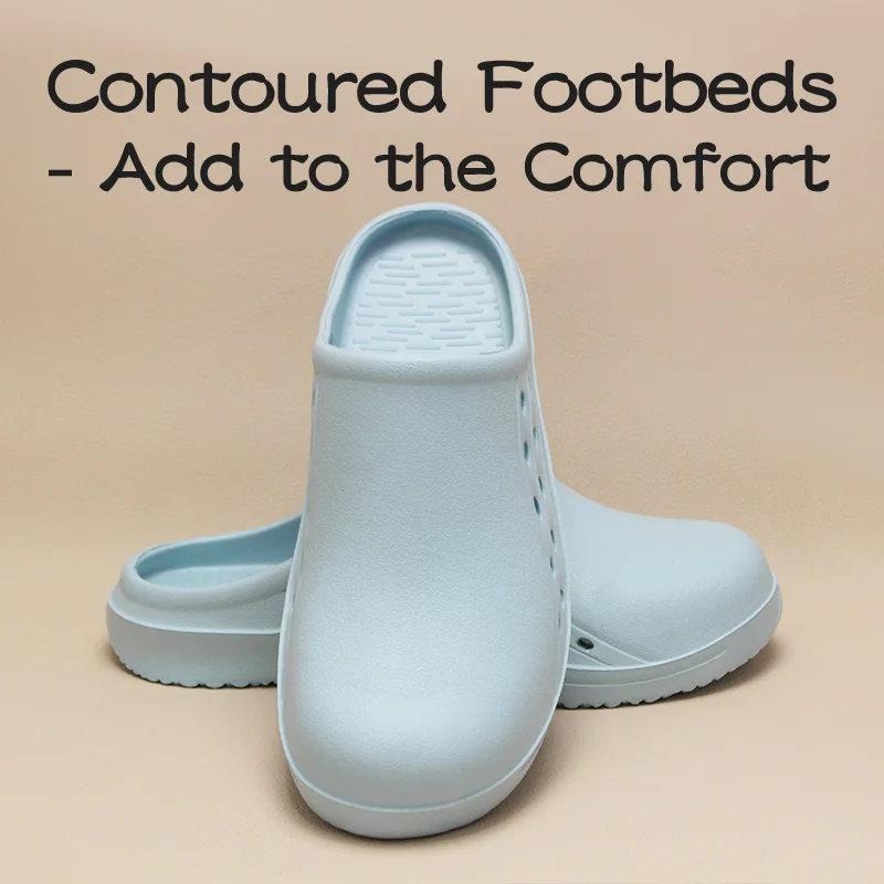 Clogs Medical Shoes EVA Slip Resistant Laboratory Doctor Women Men Surgical Shoes Breathable Garden Work Slippers