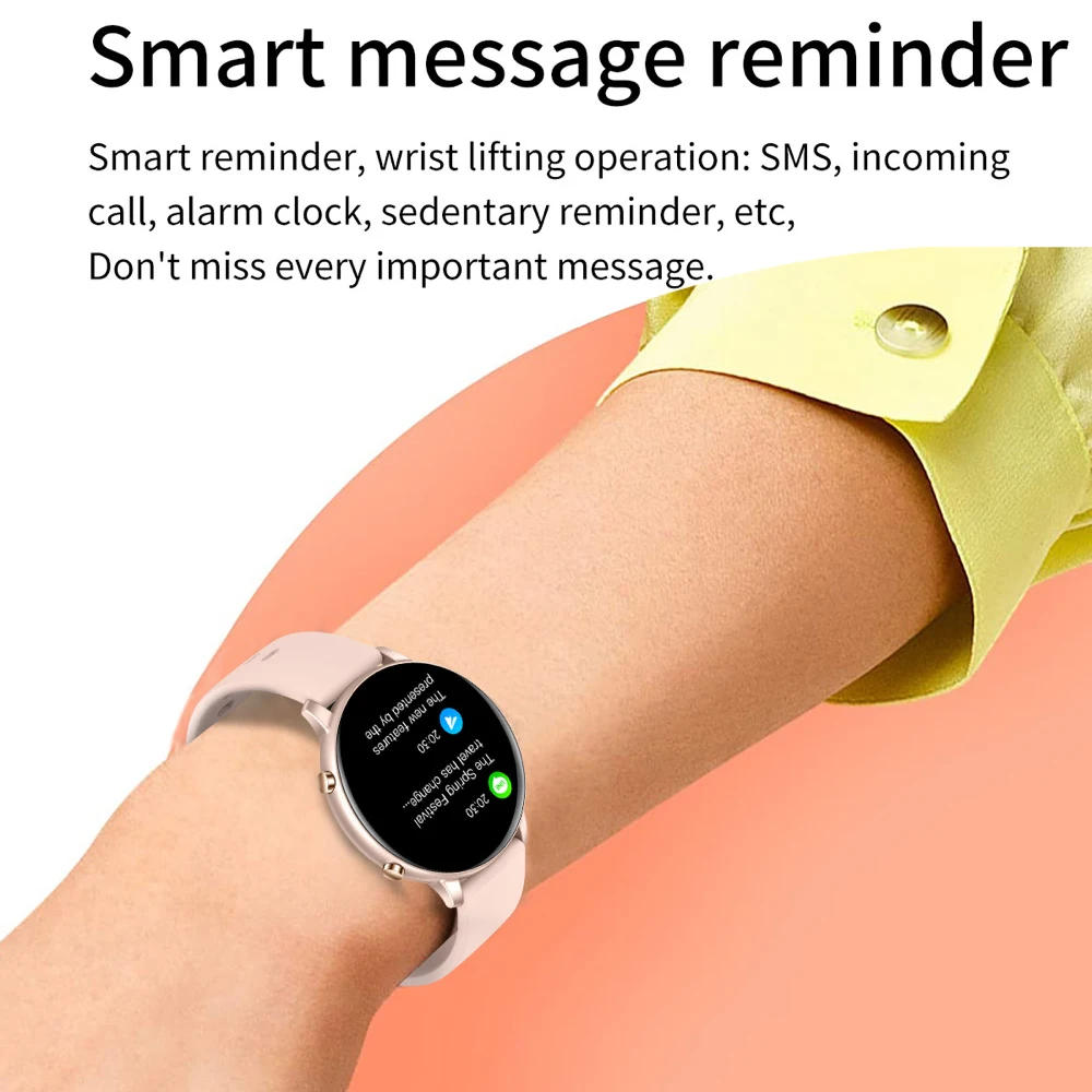 Men Blue Tooth Call Smart Watches Lady Fitness Smartwatch