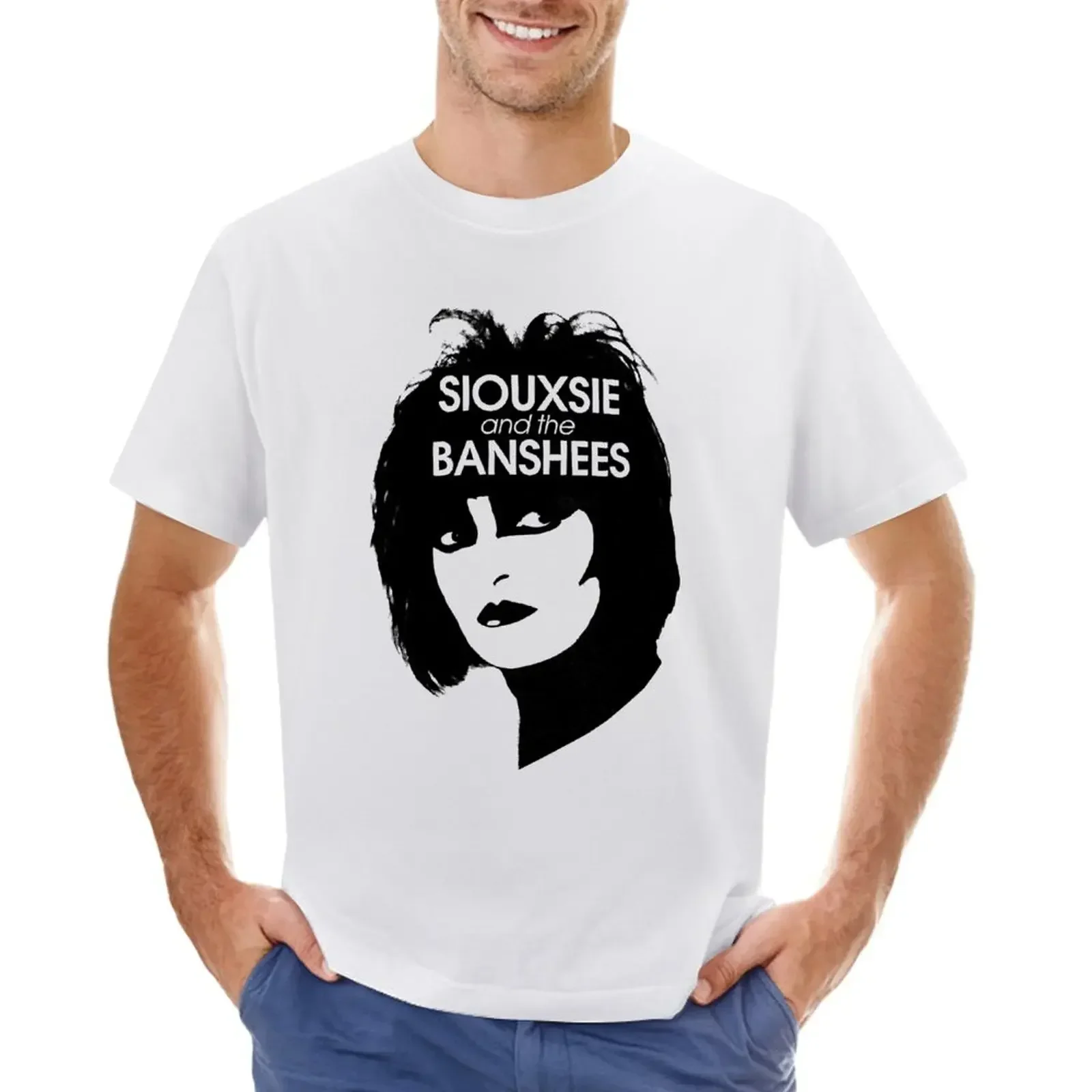 

The Black Siouxsie and the - Black Stencil Essential Classic T-shirt sweat t shirts men