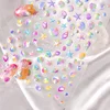 Fantasy Beach Summer Dreamy Colorful Seasnail Shell Pearl Conch Jelly Star 5D Decals Soft Relief 3D Decoration Nail Art Stickers 5