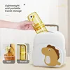 Portable Children's Toiletries Cup Travel Cute Cartoon Toothbrush Cup Dustproof Toothpaste Storage Couple Tooth Cup Pair 4
