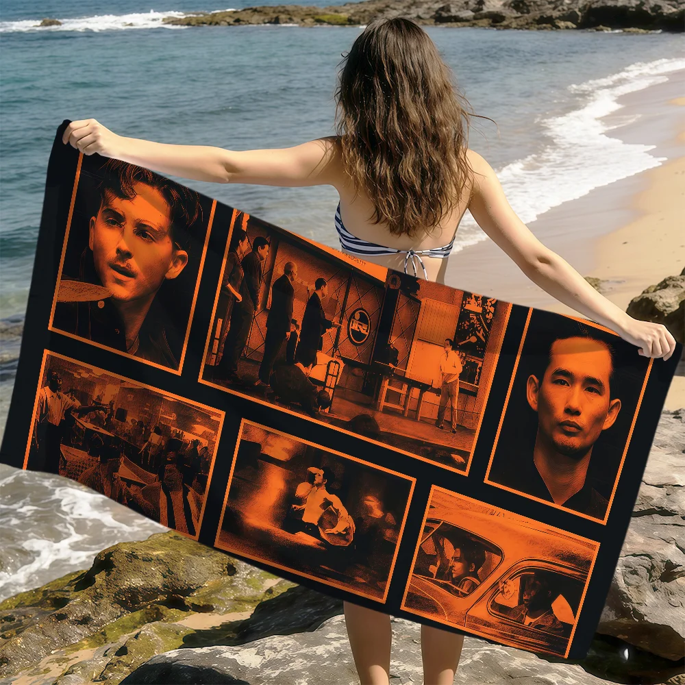 movie M-marty S-supreme cool art vintage Towel soft Beach Towels Trip Towel swim Summer Holiday Vacation bathing Pool Camp Gift