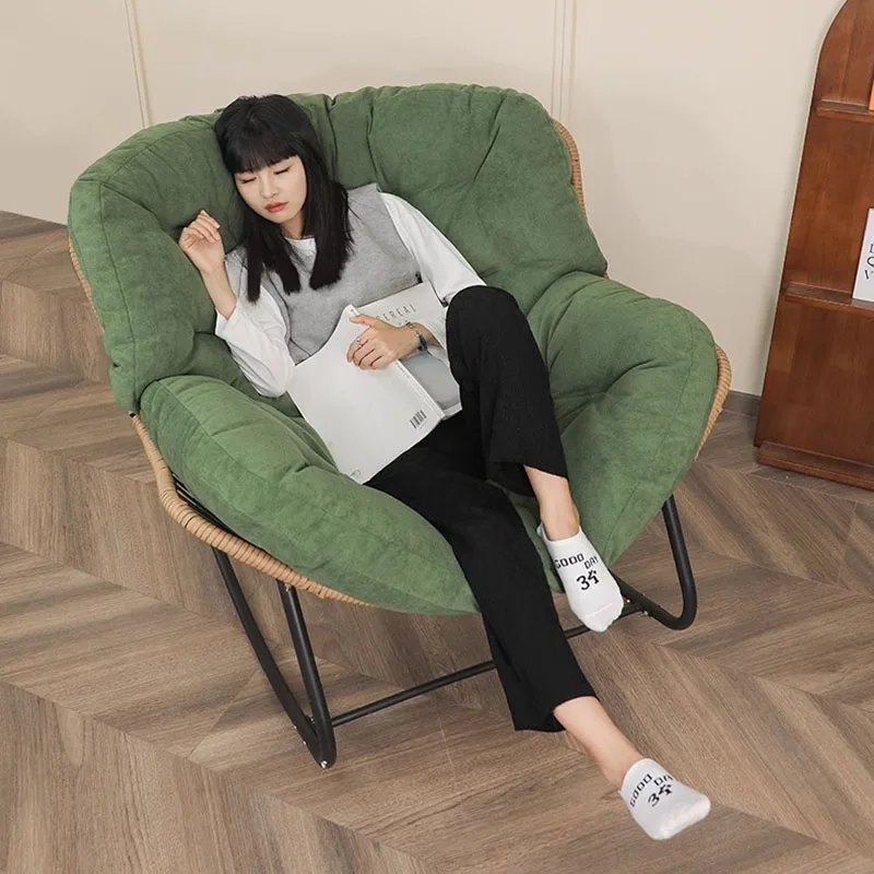 

Bedroom Chair One Person Beach Nordic Lazy Sofa Wool Outdoor Furniture Modern Accent Computer Armchair Sessel Interior Velvet