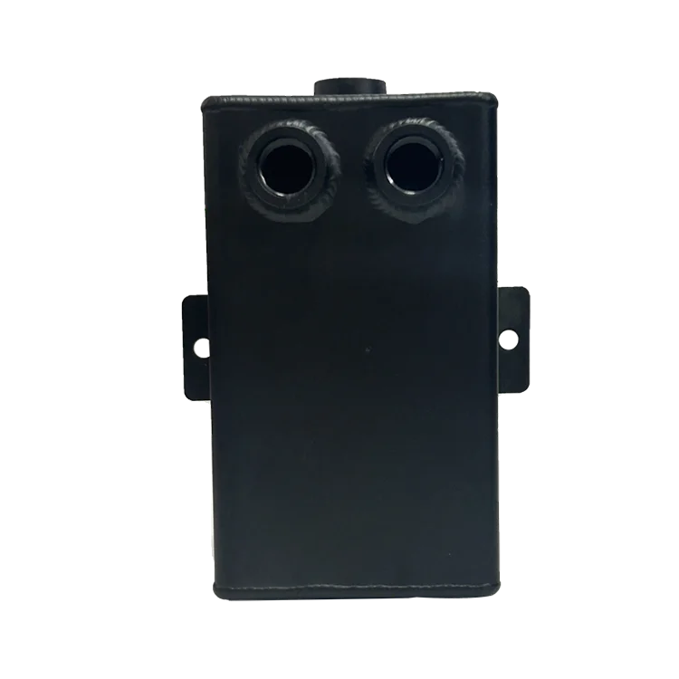

Universal Aluminum Alloy Cylinder Oil Catch Can Reservoir Fuel Tank