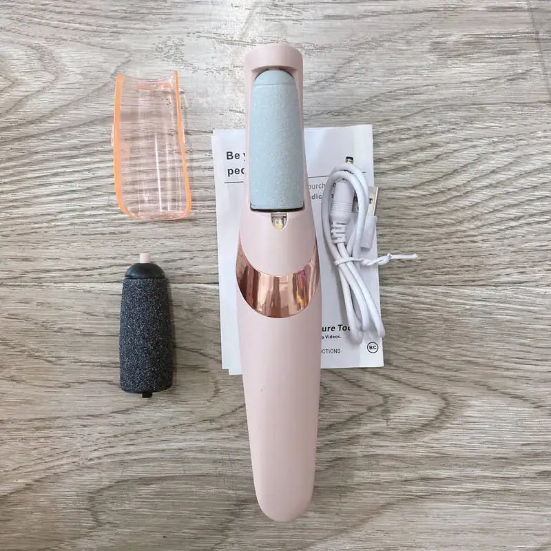 Foot File Rechargeable Electric Callus Remover Cordless Women Men Removes Dry Coarse Skin Calluses