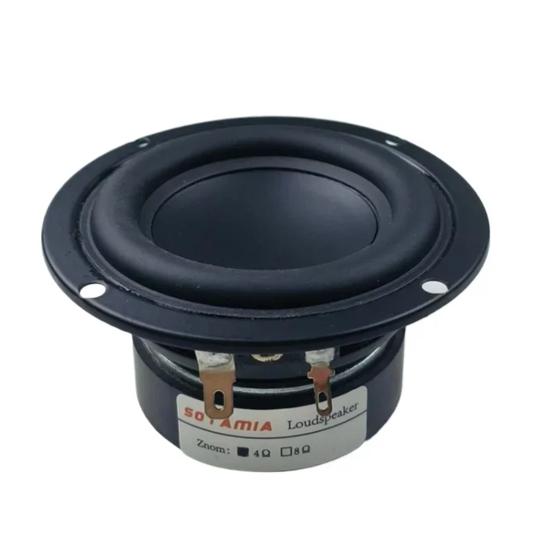 SOTAMIA 2Pcs 3 Inch Waterproof Speaker 4 Ohm 15W Midrange Woofer Bluetotoh Speaker Sound Music Mid Bass Power Loudspeaker