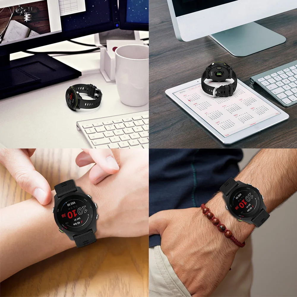 รูปสินค้า สายนาฬิกาซิลิโคน สำหรับ Garmin Forerunner 255/265