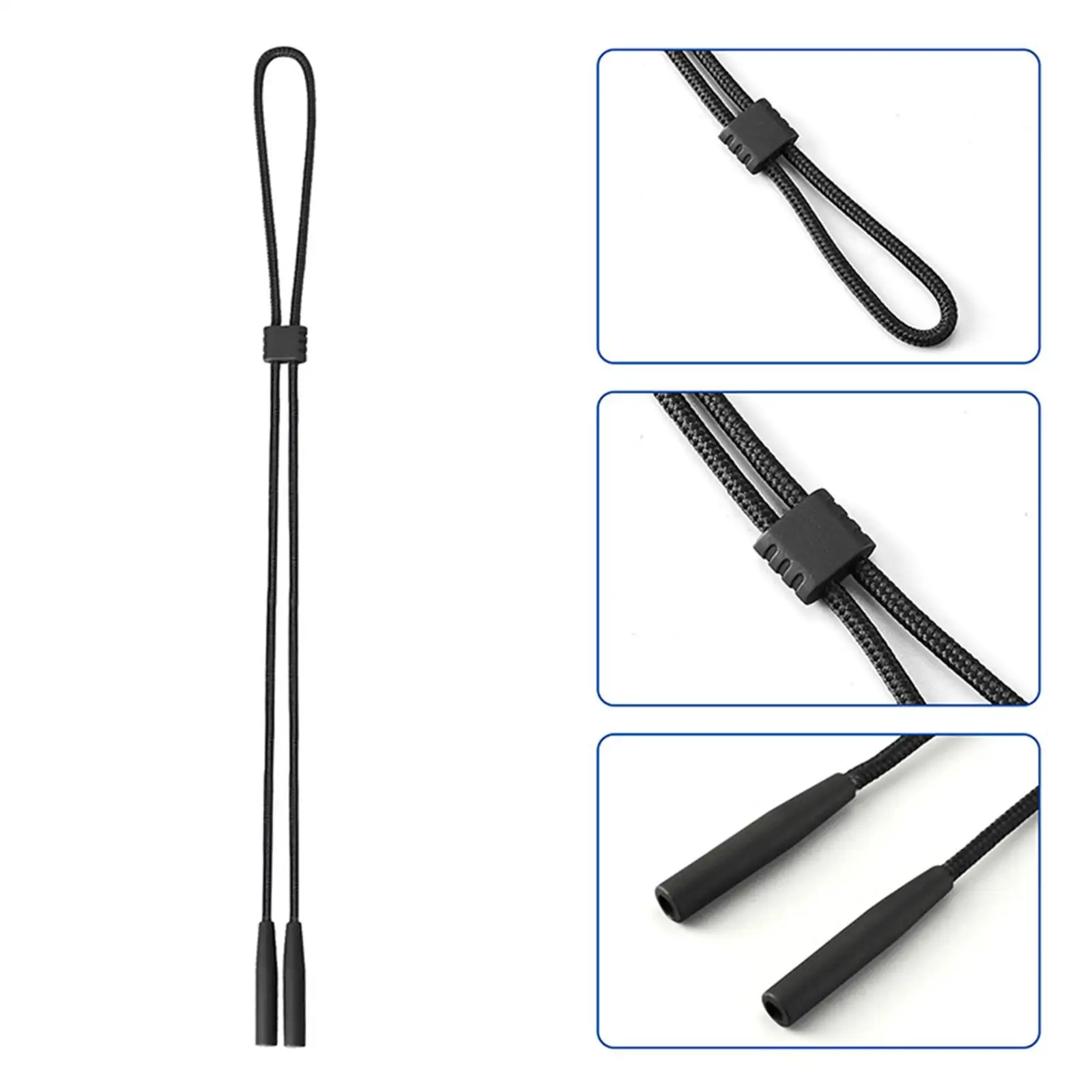 

Регулируемый ремешок для очков, держатель для очков, фиксатор, ремешок для солнцезащитных очков, шнур для скалолазания, детские женские очки для велоспорта