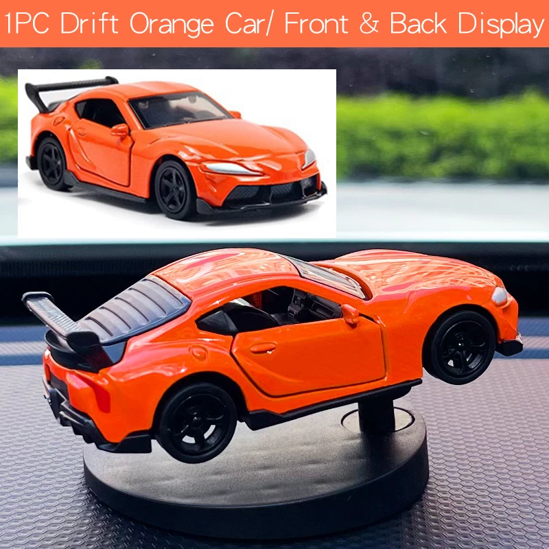 Dynamic Drift Car Dashboard Ornament - Sleek Sports Race Decor