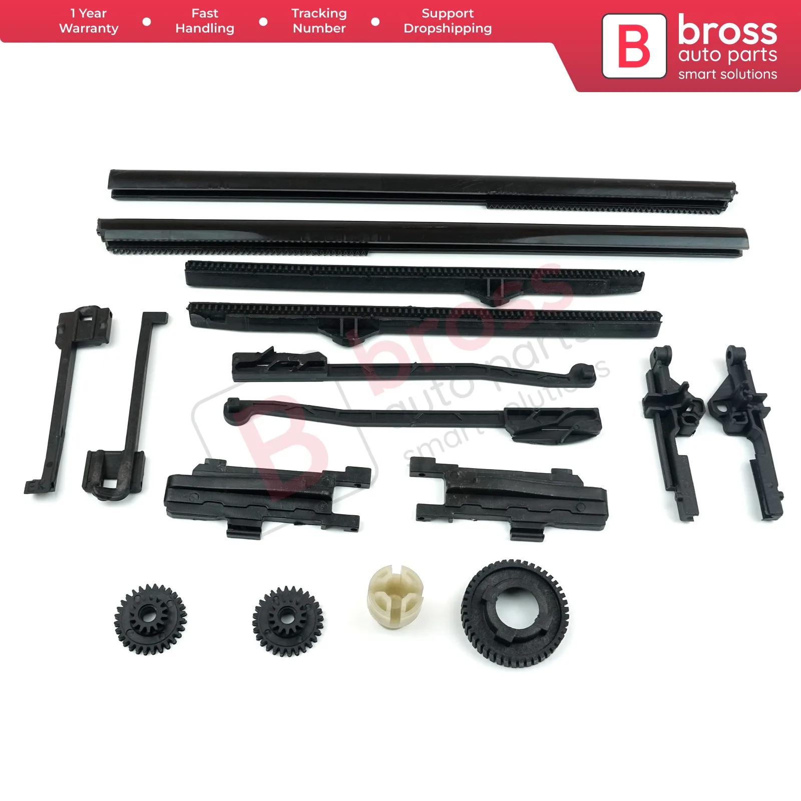 

BSR1 Electric Sunroof Guide Rail Repair Set Left and Right EFM100050 EFM100060 for Land Rover Freelander MK1 L314 2/3 4/5 Door