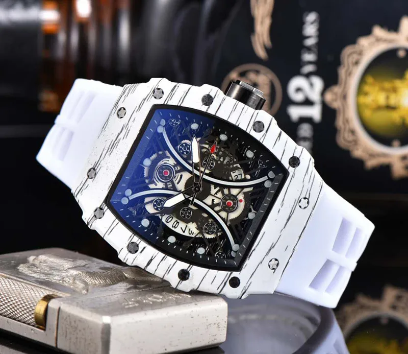 Wood grain Hao brand Hua quartz watch men's automatic watch men's designer wristband waterproof Reloj Hombre 
