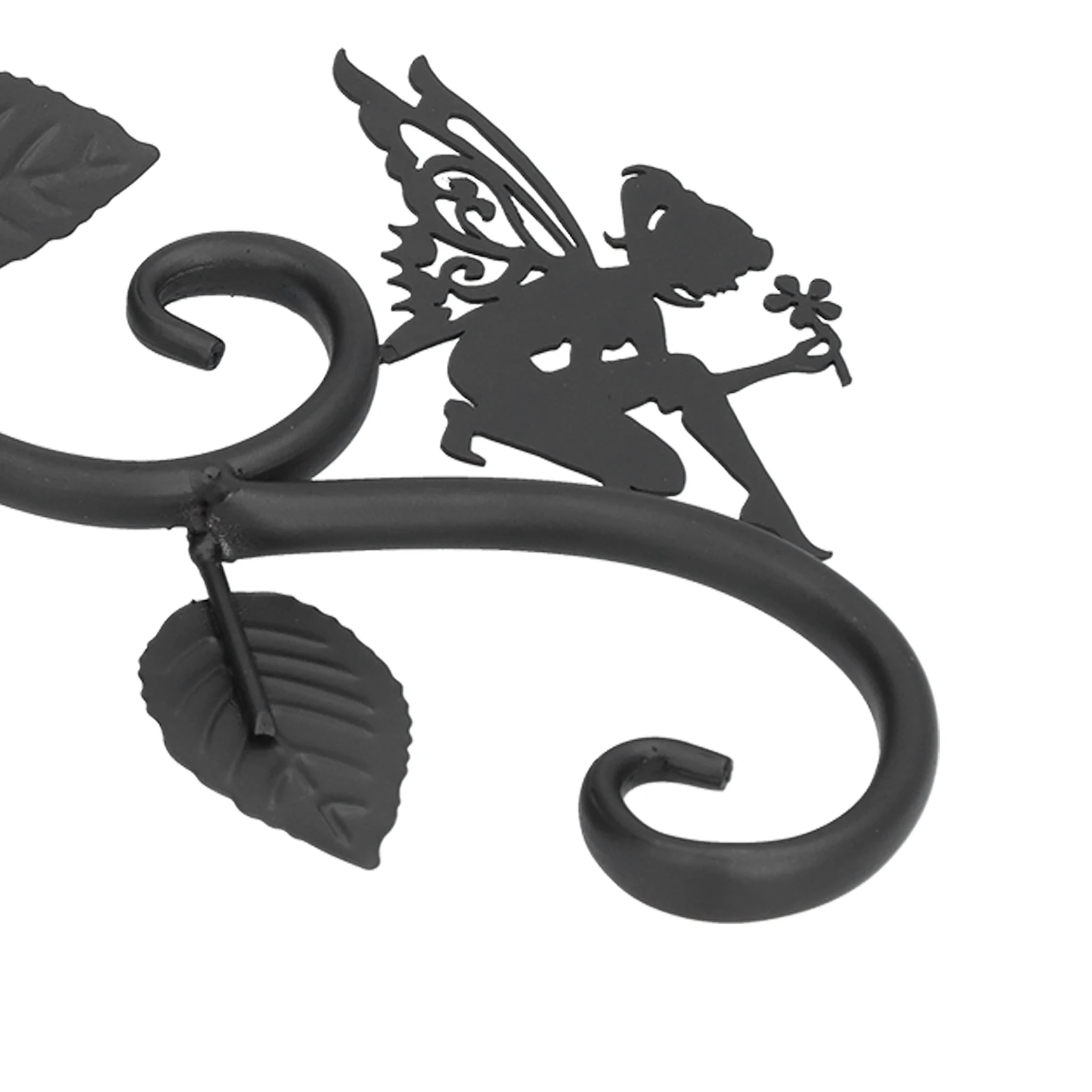 Hanging Flowerpot Bracket Iron Art Planter Hook Wall Mounted Flower Pot Hanger For Garden Yard Decor, hanging flowerpot bracket