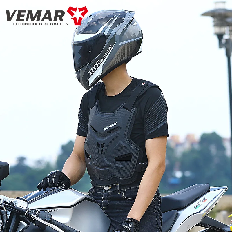 Summer Off-road Motorcycle Armor Riding Racing Car Anti Fall Clothing Chest Protection Hemp Rope Patterned Armor