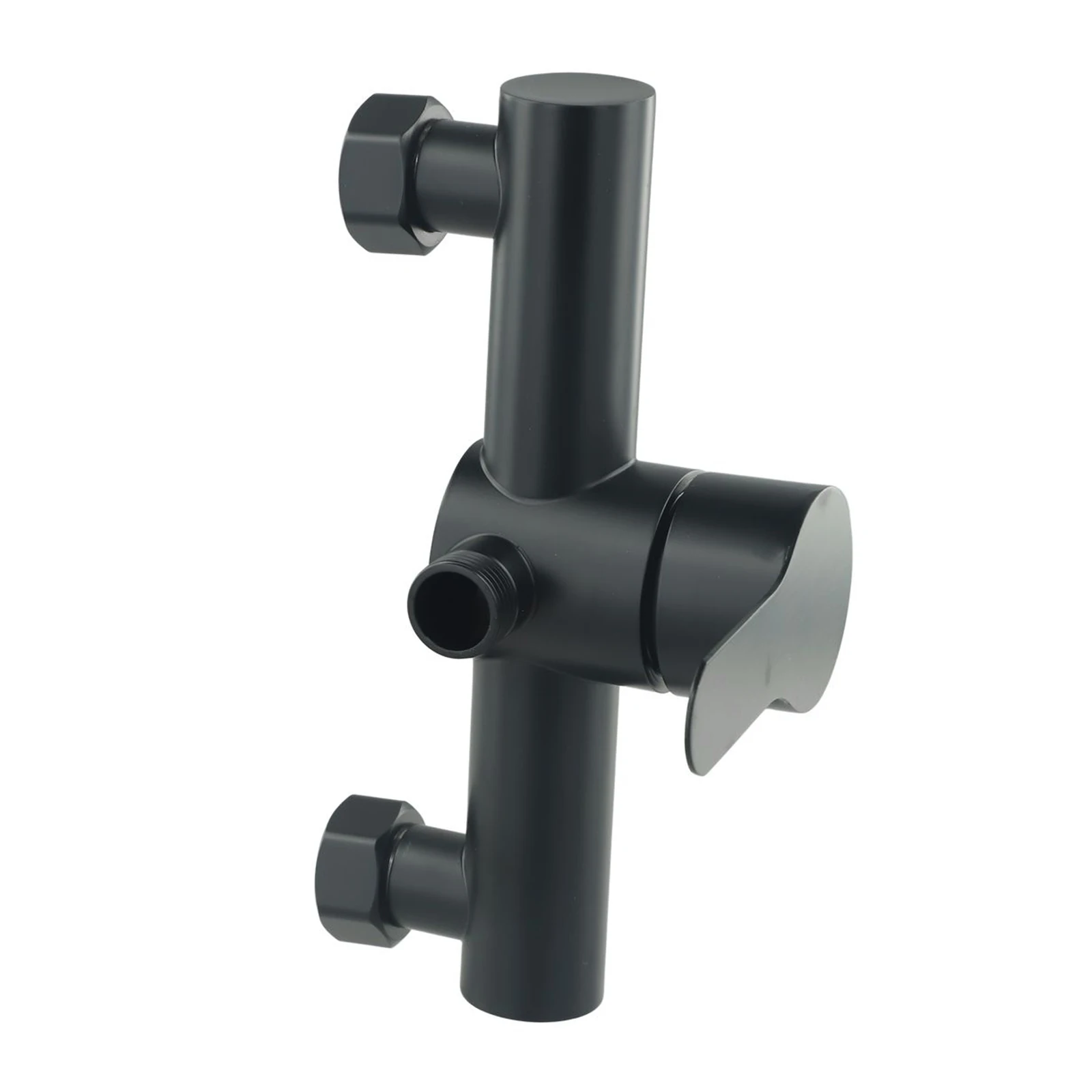 

Mixer Valve Shower Faucet 1 X 304 Stainless Steel Black G1/2in Lifting Type Wall-Mounted For Most Shower Durable