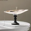 Creative Clam Shell Decoration Plate Earrings Rings Jewelry Dish Living Room Fruit Plates Dining Table Storage Trays Home Gift 1