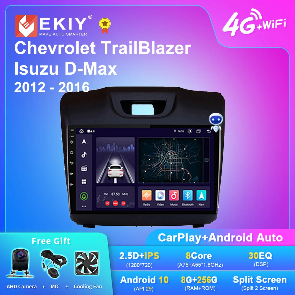 EKIYX7AndroidCarRadioForChevroletTrailBlazer20122016S10S10