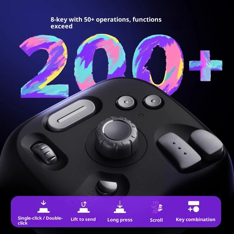 Original TourBox lite Bluetooth Keyboard Console Custom Drawing