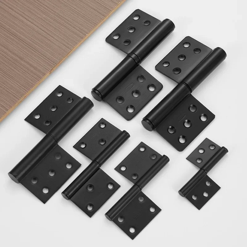 Traditional Flag-Shaped Door Hinges Comprehensive Removable Large Door Hinges Fire Prevention Aluminum Alloy