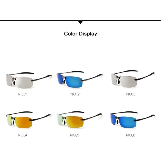 Occhiali Da Sole Polarizzati Sportivi YIMI - Senza Montatura, Per Guida, Corsa, Pesca - Foto 6