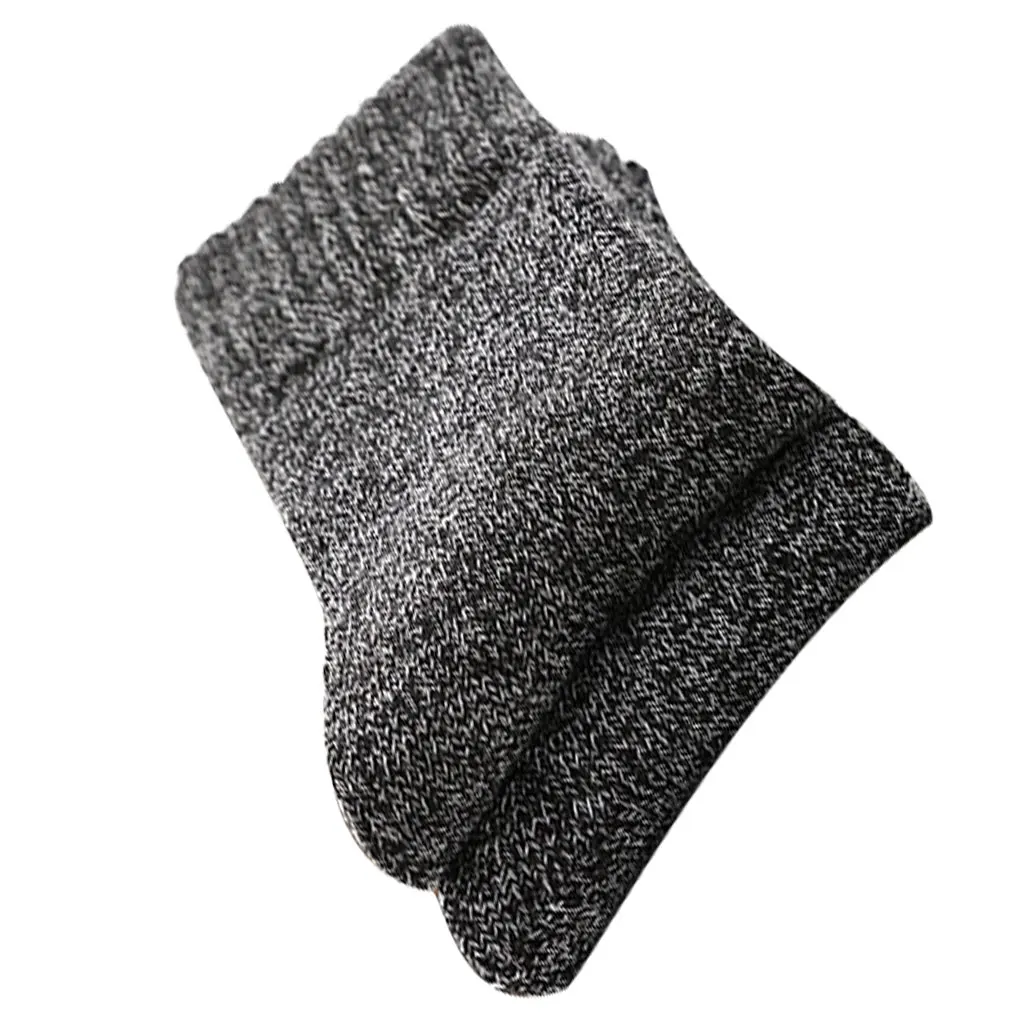 

5 Pairs Mens Winter Socks Mid-calf Thickened Sock Clothing Accessory