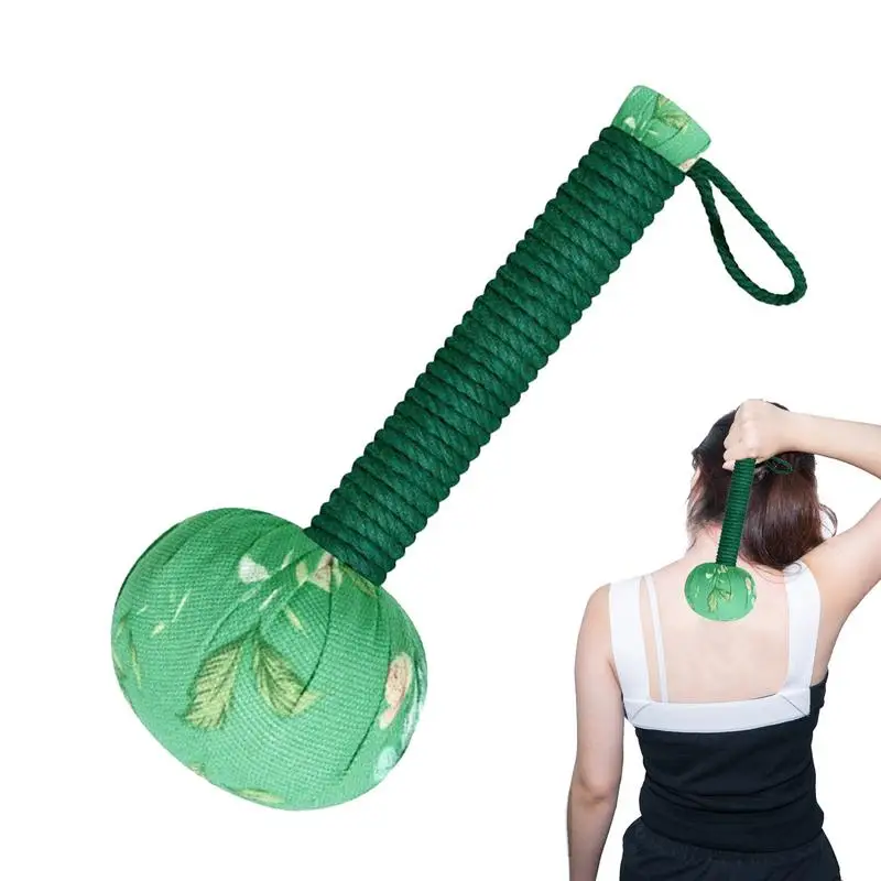 

1pcs Relax Knock Massage Tool Wormwood Herb Filling Convenient Percussion Massager Hammer Herbal Medicine Acupoint