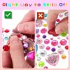 3000 PCS s - Self Adhesive Scrap Supplies Rhinestones for Crafts Supplies, Small Earrings Face Nail Jewels for - Face s Body Gl