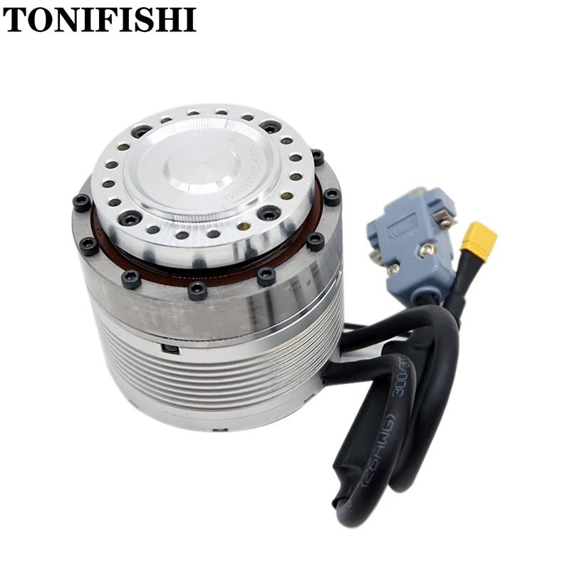 Small Joint Servo Motor 100-200W 36V High Torque 18-30rpm Harmonic Reducer Motor Drive Integrated Pulse + CAN