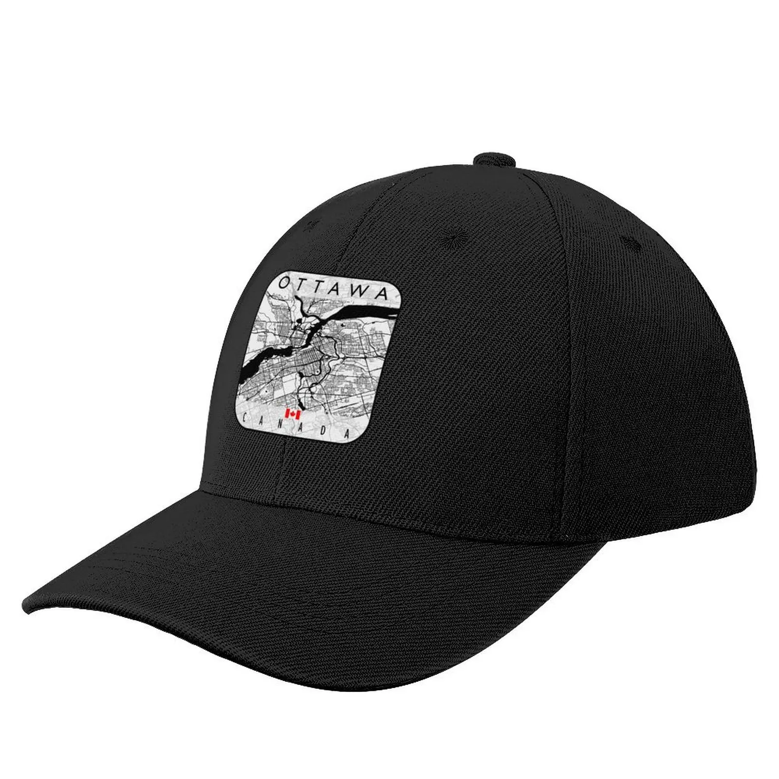 Ottawa Map Canada Berretto Da Baseball Cappello Di Grandi Dimensioni Berretto Da Sole Ragazzo Bambino Donna