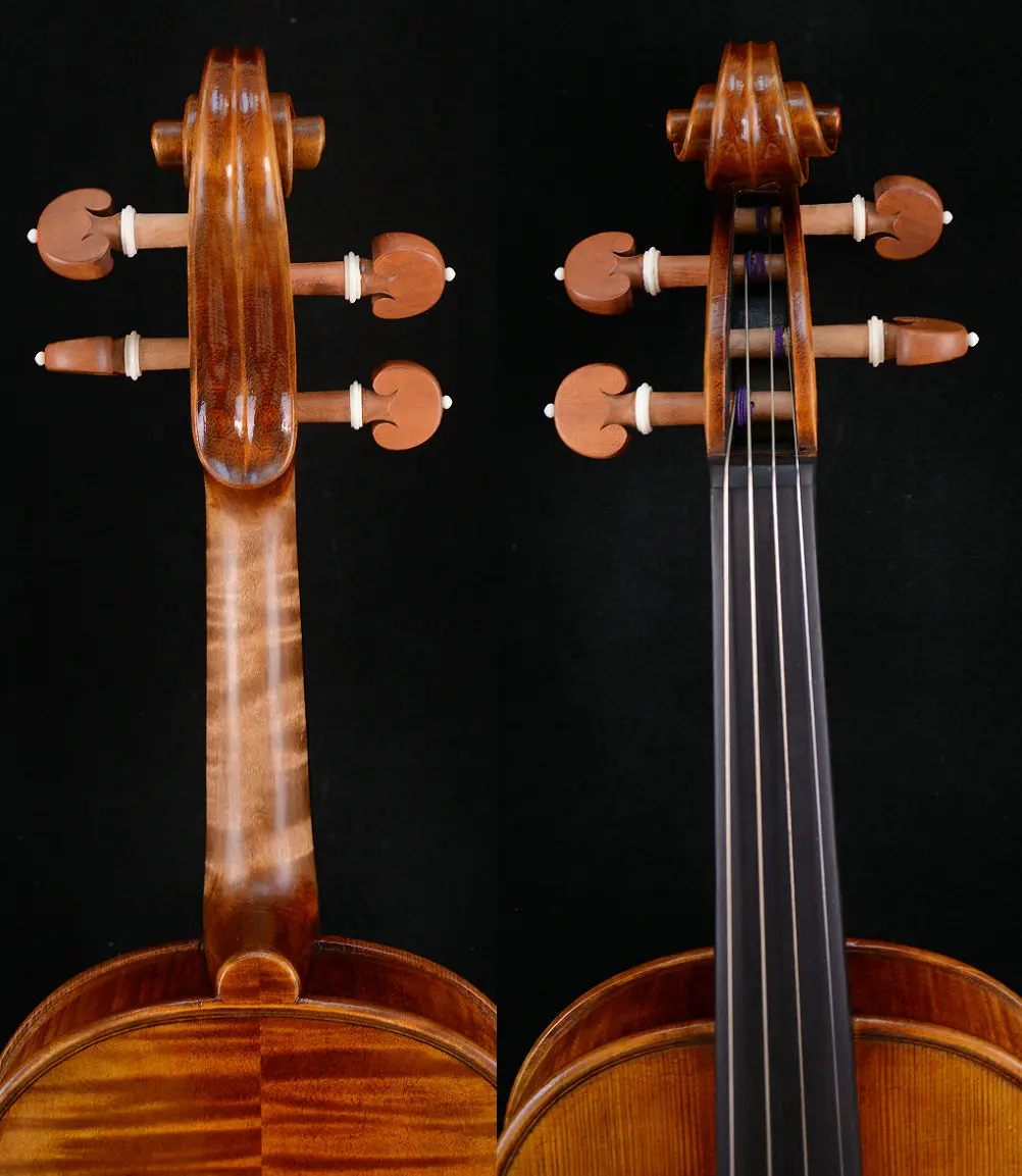 Actual Photo Fabulous Sounding Violin Stradivari 1716 Messiah Violin W-032