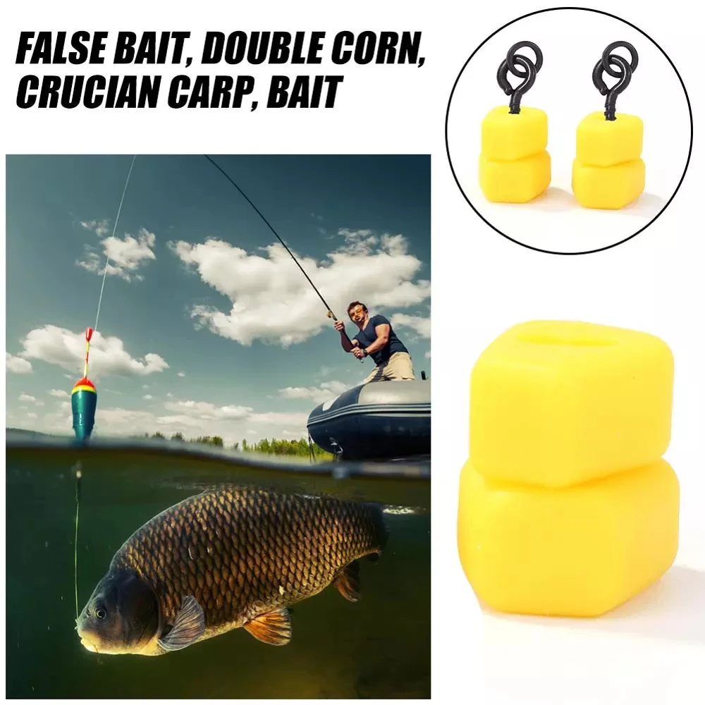 Accessories Pesca Iscas Corn Shape Plastic Bait Fishing Lures Double Corns Bait Fishing Boilies Bait Ronnie Rigs Carp Bait