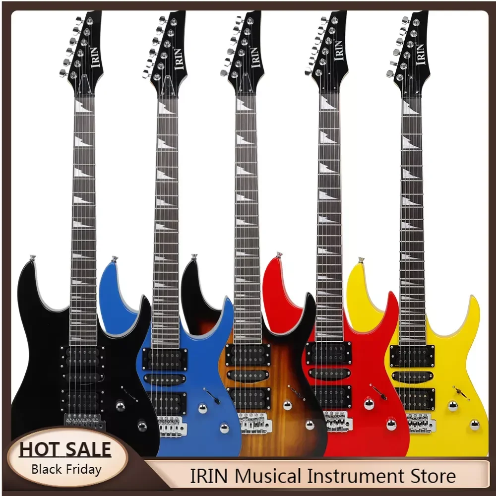 IRIN6StringsElectricGuitar24FretsMapleBodyNeckElectric