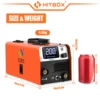 HITBOX 3 in1 HBM200 Welding Machine MIG Semi-automatic Without Gas Inverter MIG Gasless MMA Lift TIG Welder 5