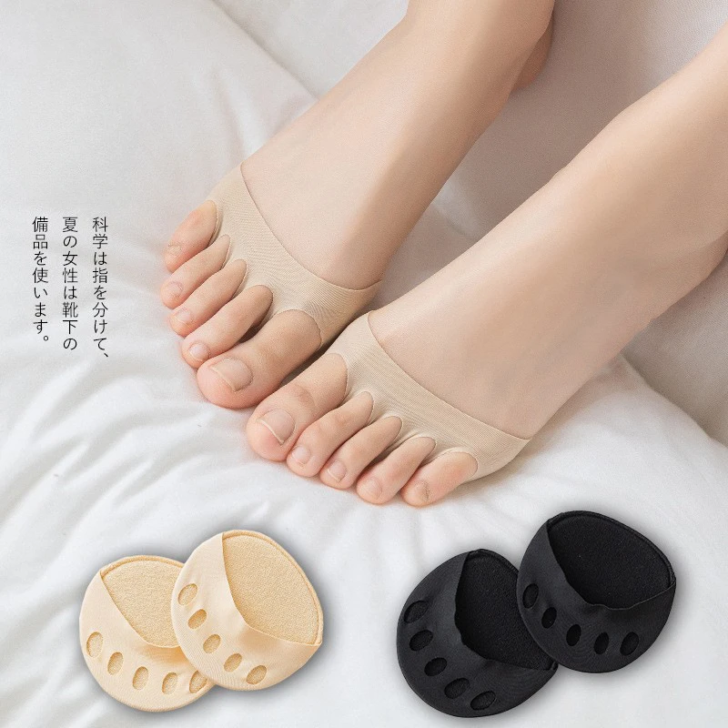 

Mother’day Gift Forefoot Insole For High Heels Leather Shoes To Prevent Friction Breathable Sponge Brioche Peds & Liners