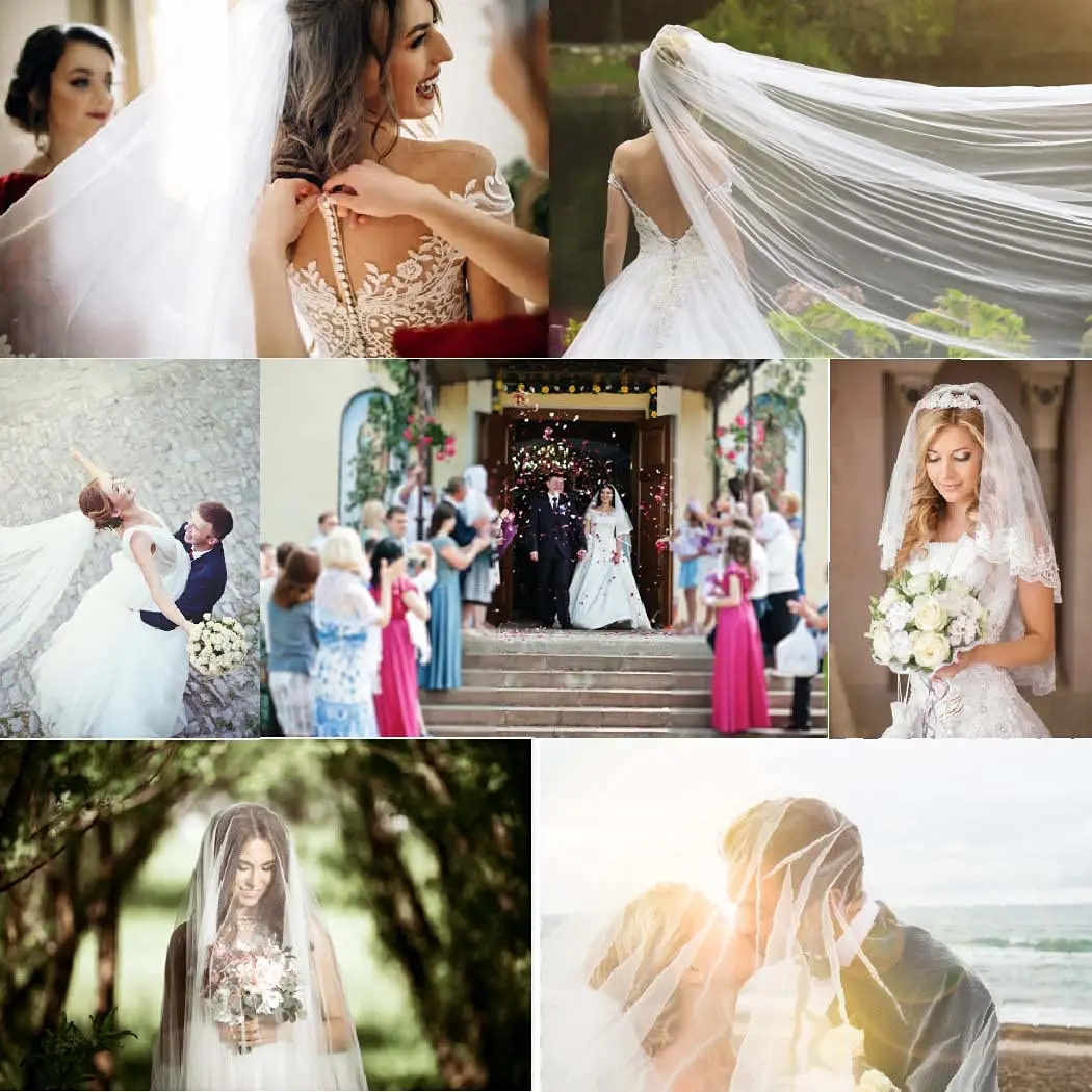 JELIEE Velo Per Capelli Da Sposa Con Perle – Clip Con Fiocco In Tulle, Accessorio Per Matrimonio E Addio Al Nubilato, Bianco